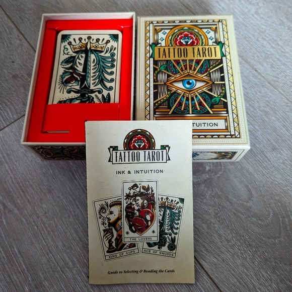 Tattoo Tarot Ink & Intuition Complete Set W/ instructions - Picture 1 of 3